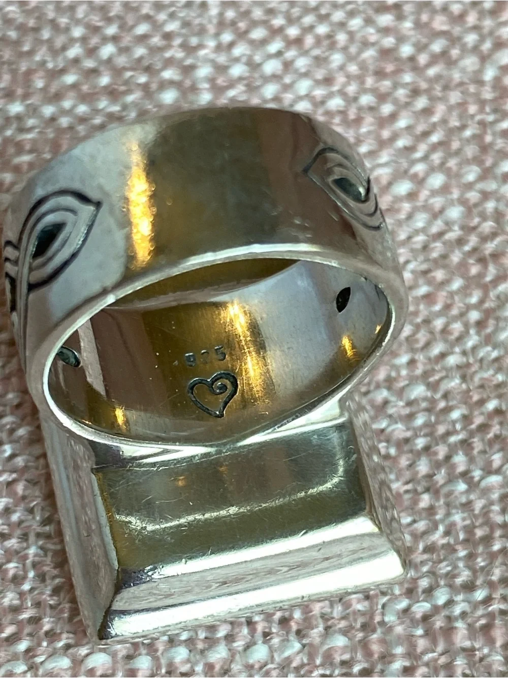 Retired Brighton Vintage Sterling Silver Serendipity Ring